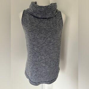 Free People Cowl Neck Tank Top purple Sz M *H30